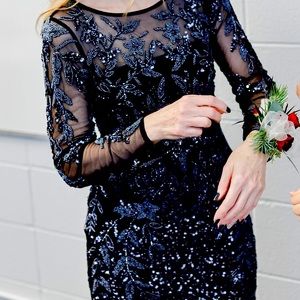 Adrianna Papell Beaded Dress